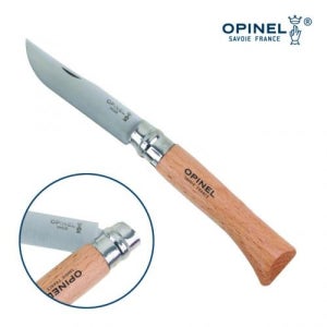 오피넬 프랑스 접이식 캠핑 나이프 클래식 10 너도밤나무