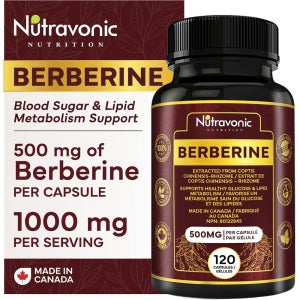 Nutravonic Nutrition 베르베린 캡슐 120개