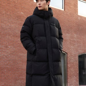 [디스커버리] 남성 레스터G 구스다운 롱패딩 (BLACK) DMDJ67056