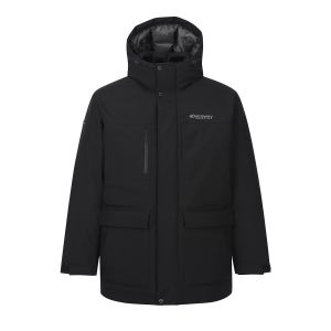 [디스커버리] 남성 마운틴쿡 베르텍스 구스다운 미드패딩 (BLACK) DMDJ8Q056