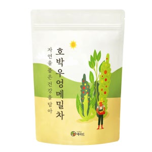 국산 볶은 호박우엉메밀차 1.5gx50개입 티백 성분해성원단 삼각티백