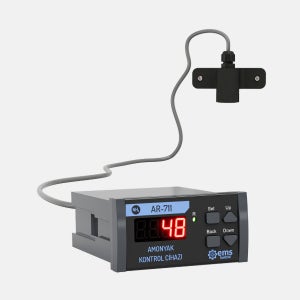 NH3 암모니아 가스 감지기 100ppm 릴레이 아웃 센서 공기질 측정기 AR711 패널형