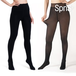 날씬해 보이는 겨울 시스루 기모 스타킹 검정 착시 고탄력 44-88 학생 타이즈 살색 페이크 스타킹 N배송