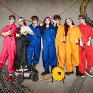 정비 남여공용 오프로드슈트 스즈끼반티 특이한반티 복반티 할로윈의상 수트 세트