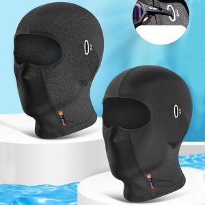 라이딩 바이크 안경홀 전면 메쉬 햇빛 차단 마스크 자외선 헬멧 초경량 두건