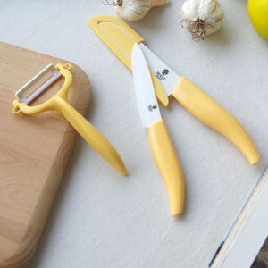 유용한 캠핑때도 마시피렌체 세라믹 칼 3종세트 채칼 칼세트 감자칼 식도 과도