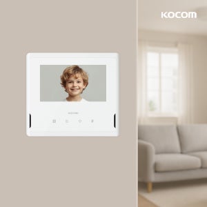 코콤 인터폰 비디오폰 주택 아파트 아날로그 현관 초인종 4선식 교체 설치 KCV-S701