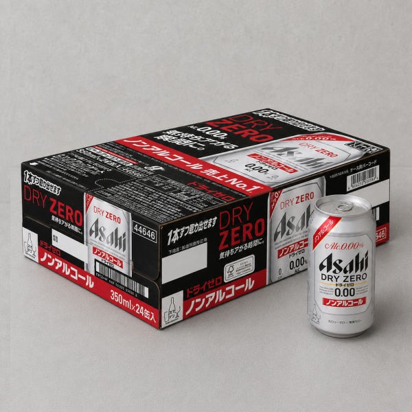 일본 아사히 드라이 제로 무알콜 논알콜 맥주 맛 350ml 24개입 1박스