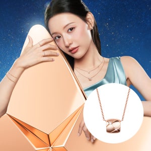 [스톤헨지] 스타글로우 14K 로즈골드 목걸이 SA25D01U