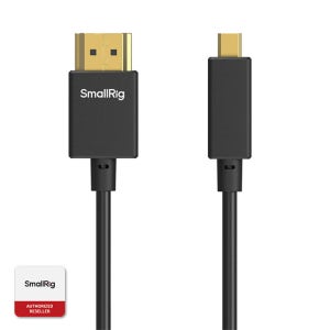 스몰리그 카메라 모니터 마이크로HDMI 포트 케이블 100cm