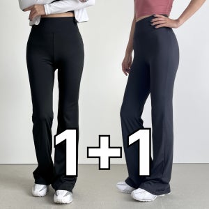 [1+1] 부츠컷레깅스 힙커버 여자레깅스