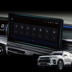 쌍용 토레스 3종 스크린 필름 세트 내비·계기판·공조기 보호 정전기·지문 방지