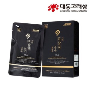 흑삼진액 파우치 30포 원기회복음식 약1개월
