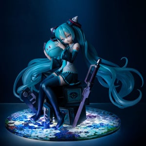 [예약] 루크레아 건담45주년 기념 더블오 건담 x 하츠네 미쿠 1/7