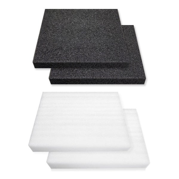 PE폼 압축스폰지 완충재 발포지 20T 블랙 500X500mm