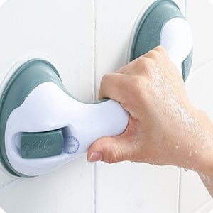 원터치 흡착식 유리창 손잡이 유리도어손잡이