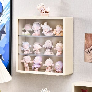 [오픈행사] 코지 3단 정리함 수납장 진열장 아크릴 케이스 피규어 인형 장식장 보관함