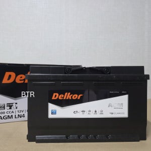 싼타페TM 델코 AGM 80 블랙 (AGM80L-DIN 호환) 새제품