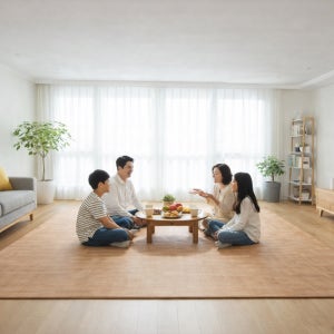 3H 한일온열기 체크울트라 200cmx270cm 4인용 그래핀 탄소 카본 전자파안심 EMF 특대형 거실 카페트 전기장판