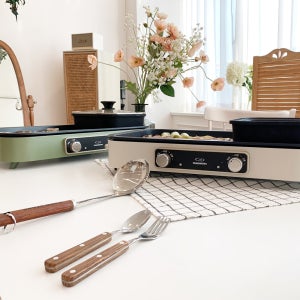 대원 2in1 전기그릴팬 전골팬포함 분리형 간편세척 멀티그릴 가정용 캠핑용