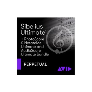 Avid Sibelius | Ultimate Perpetual License + PhotoScore and NotateMe Ultimate +AudioScore Ultimate