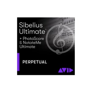 Avid Sibelius | Ultimate Perpetual License NEW + PhotoScore and NotateMe Ultimate
