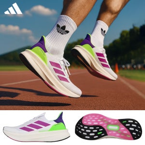 아디다스 남성 울트라부스트 5X 러닝화 조깅화 화이트퍼플 남자 헬스화 운동화 JQ8082