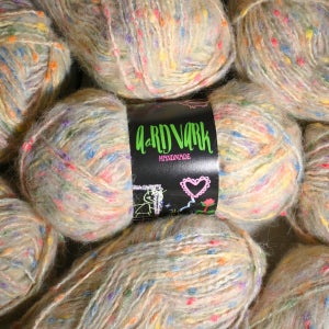 [아드바크] 단풍 몽블랑 50g 밤색 폼폼 뜨개실 팬시얀 합사실 소품실 위빙실 포장실 특수사