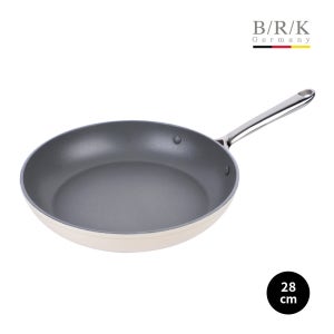 [BRK] 에볼루션 풀 인덕션 후라이팬 (밀크) 28cm