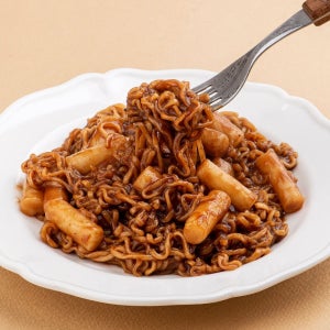 라뽁이 4종 라볶이 쌀떡 까르보나라풍미 매콤 크림짜장, 138g, 12개