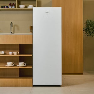 풀무원 김치냉장고 120L 매트화이트 KS120DG1YY 전용김치통 7개