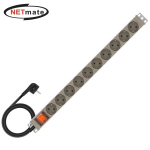 강원전자 넷메이트 알루미늄 SAFE 멀티탭 10구 접지 3m NMP-AM1030