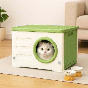 강아지 고양이 숨숨집 길냥이 야외 펫 플라스틱 하우스 개집