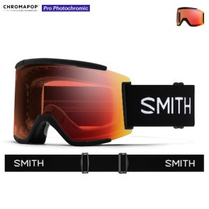 2526 SMITH Squad XL 스쿼드XL 블랙/크로마팝 프로 변색 레드 미러