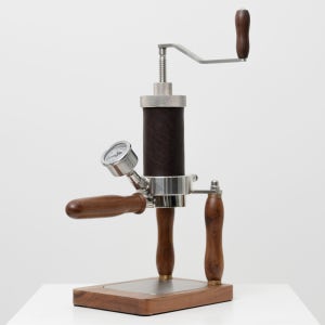 ALM KOPi AWS 알레만커피 로터리식 수동 에스프레소머신 51mm 홈카페 머신