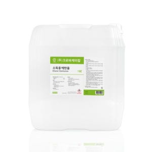 크로바 소독용에탄올 83% 소독용알콜 의약외품 대용량 19L