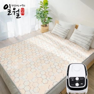25년형 일월 프리미엄 온수매트 1인용 2인용 허니밤 퀸(분리난방), 150x200cm