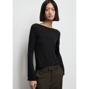 MANGO WOMAN 티셔츠 ANI Black 17047817