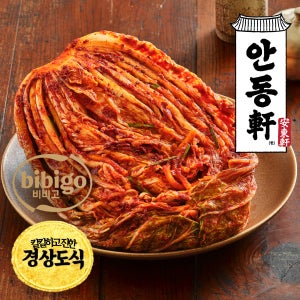 [누적 10만포기 판매!] 경상도식 김치 안동헌 CJ제일제당 포기김치 (주문 후 생산) 비비고 김치 8kg, 1개