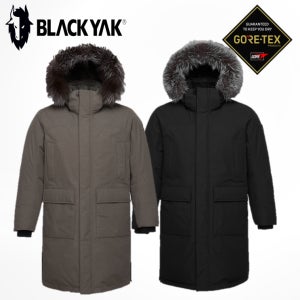 블랙야크 남성 야상 롱패딩 거위털 구스 고어텍스 방수 파카 코트형 점퍼 알라야 다운자켓