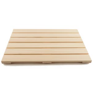 BOUMBI 편백나무 원목 발판 평면 대 변기홀형 소