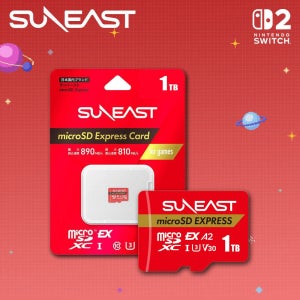 선이스트 닌텐도 스위치2 마이크로SD 카드 익스프레스 1TB