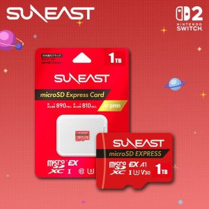 선이스트 닌텐도 스위치2 마이크로SD 카드 익스프레스 1TB