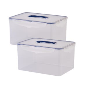 에코센스 사면결착 밀폐용기 반찬 위생 보관 조아락 9.5L x 2개