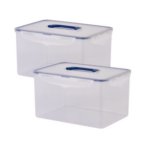 에코센스 사면결착 밀폐용기 반찬 위생 보관 조아락 10.5L x 2개