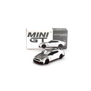 MINI GT 1045 닛산 GT R35 니스모 화이트 우핸들 64스케일 다이캐스트 자동차 미니지티 모형
