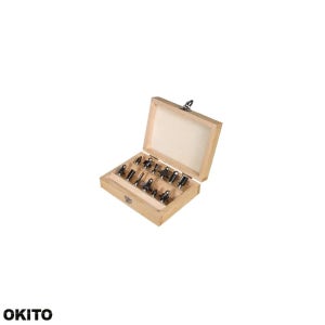 OKITO 트리머날세트12PCS 수입전동공구 목공전동공구 전동드라이버 전동톱