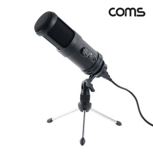 COMS USB 콘덴서 마이크 보컬 레코딩 녹음 1인방송 용