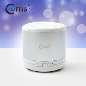 Coms 블루투스 스피커NB520 실버 evn1 음향가전 컴스