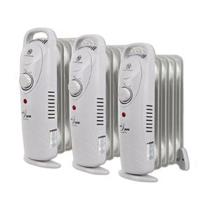 한빛 사파이어 미니 라디에이터 7핀 HJO-M07 공중화장실히터 사무실난로 이동식난로